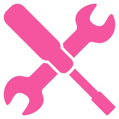 Ayarları seçenekleri düz vektör simgesi