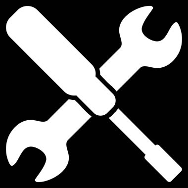 Ayarları seçenekleri düz vektör simgesi