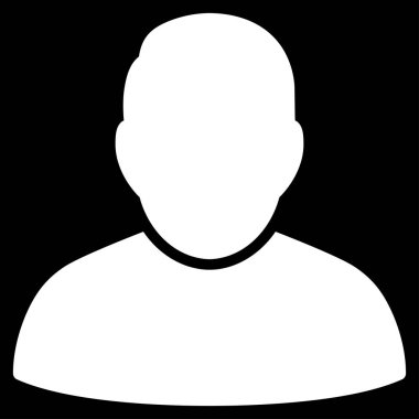 kullanıcı düz vektör simgesi