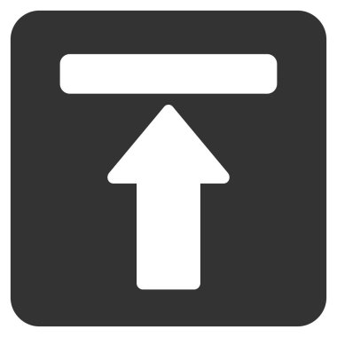 Menü düz vektör simgesini genişletin