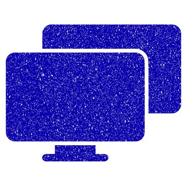 Bilgisayarlar simgesini Grunge filigran