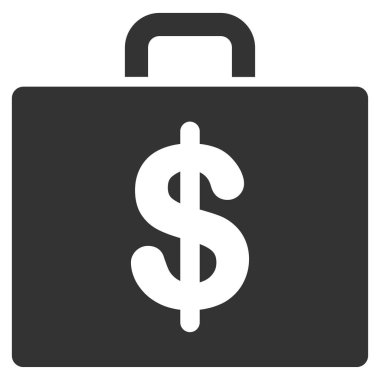 Muhasebe büyük düz vektör simgesi