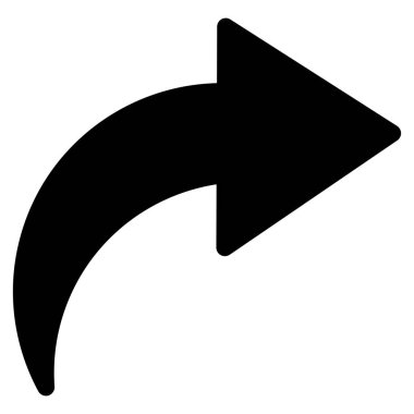 Düz vektör simge Yinele