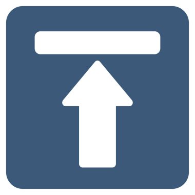 Menü düz vektör simgesini genişletin