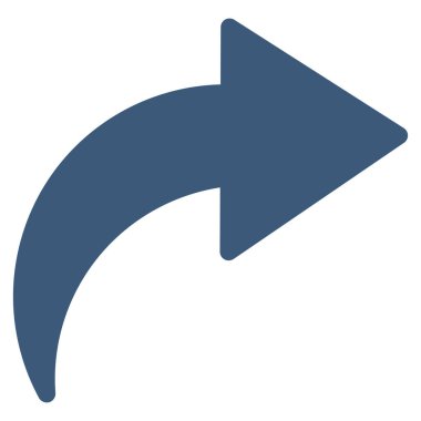 Düz vektör simge Yinele