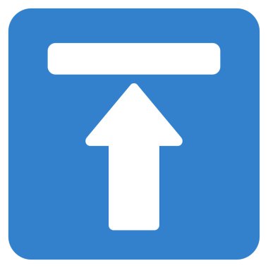 Menü düz vektör simgesini genişletin