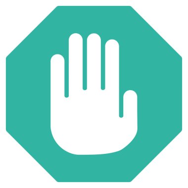 Düz vektör simge sonlandırmak