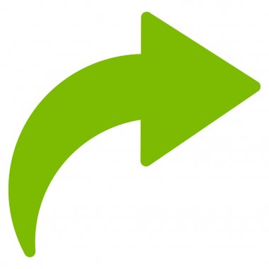 Düz vektör simge Yinele