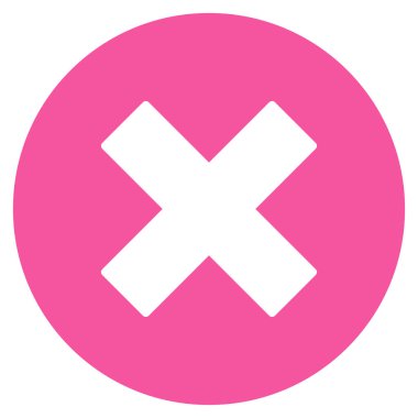 düz vektör simgesini iptal et