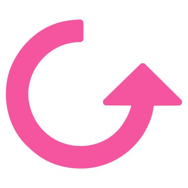 Düz vektör simge döndürmek