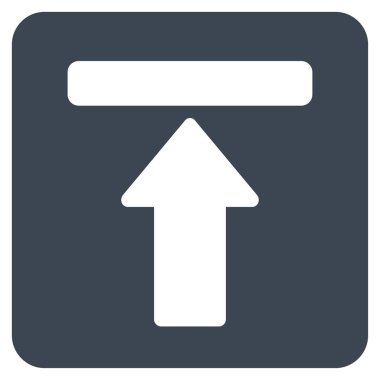 Menü düz vektör simgesini genişletin