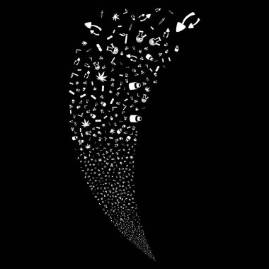 Narkotik uyuşturucular rastgele akım