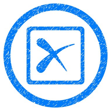 Yuvarlak grenli simgesi reddetmek