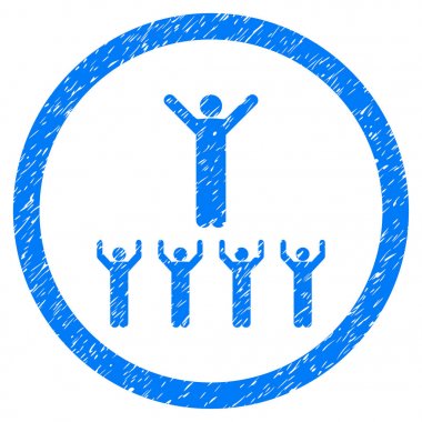 Din Adepts grenli simgesi yuvarlak