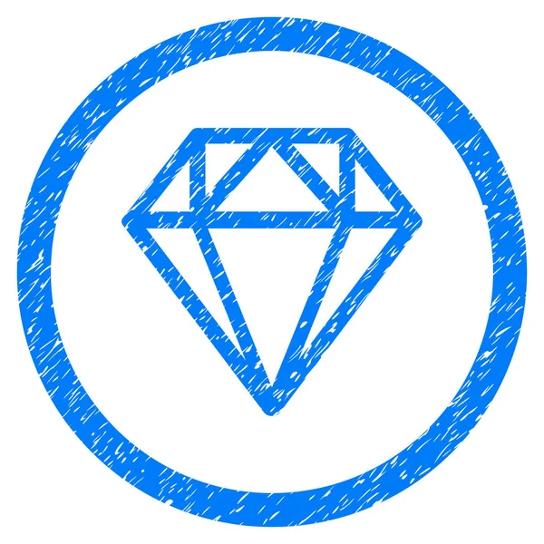 Ícone de grão redondo de diamante —  Vetores de Stock