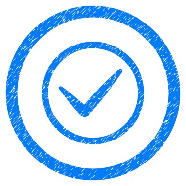 Tamam grenli simgesi yuvarlak