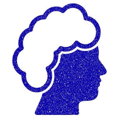 Sarışın profil simgesi Grunge filigran