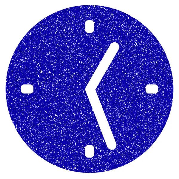 Reloj Icono Grunge marca de agua — Archivo Imágenes Vectoriales