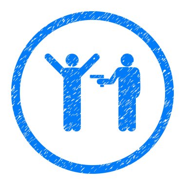 Yuvarlak grenli simgesi zorlamak suç