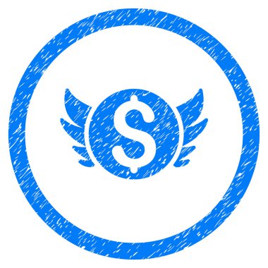 Yatırımı grenli simgesi yuvarlak