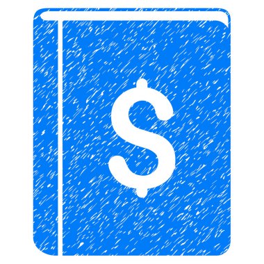 Doları kitap simgesi Grunge filigran