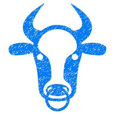 Bull Ring simgesi Grunge filigran
