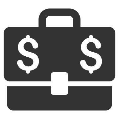 Muhasebe büyük düz vektör simgesi