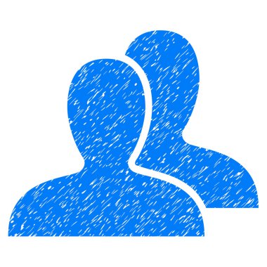 İstemciler simgesi Grunge filigran