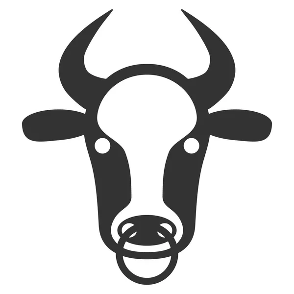 Bull Ring platt vektor symbol — Stock vektor