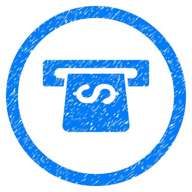 ATM grenli simgesi yuvarlak