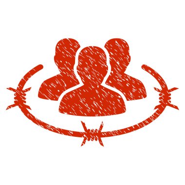 Sıkı yönetim Grunge simgesi