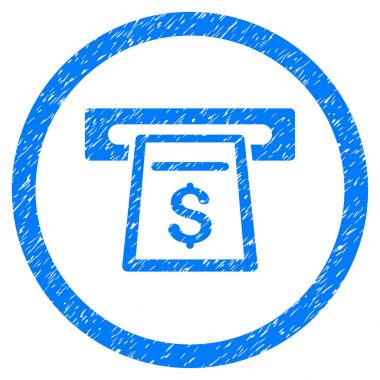 Para grenli simgesi yuvarlak