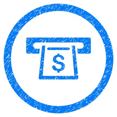 Fişleri Paraya Çevirme yuvası grenli simgesi yuvarlak