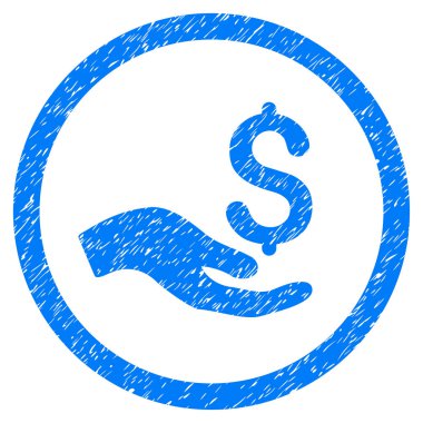 Bağış grenli simgesi yuvarlak