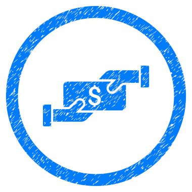 Ödeme grenli simgesi yuvarlak