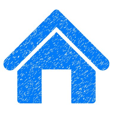 Ev simgesini Grunge filigran