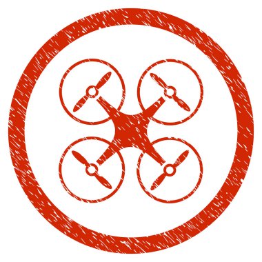 Helikopter grenli simgesi yuvarlak