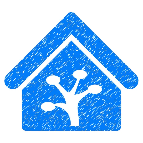 Roślina Glasshouse ikona ilustracja znak wodny — Wektor stockowy