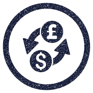 Dolar Lirası Döviz grenli simgesi yuvarlak