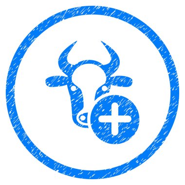 İnek yuvarlak grenli simge ekle