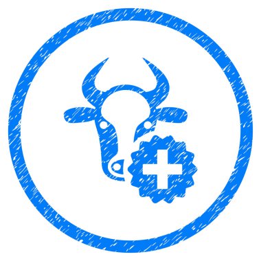 İnek yuvarlak grenli simgesini oluşturmak