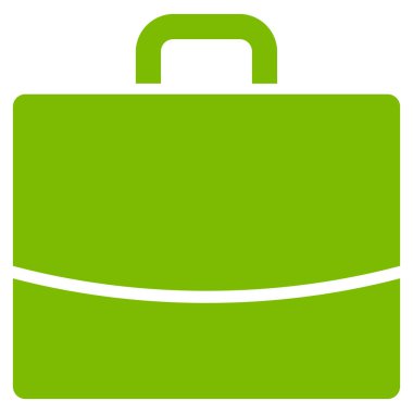 evrak çantası düz vektör simgesi