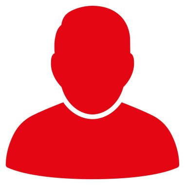 kullanıcı düz vektör simgesi