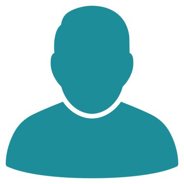 kullanıcı düz vektör simgesi