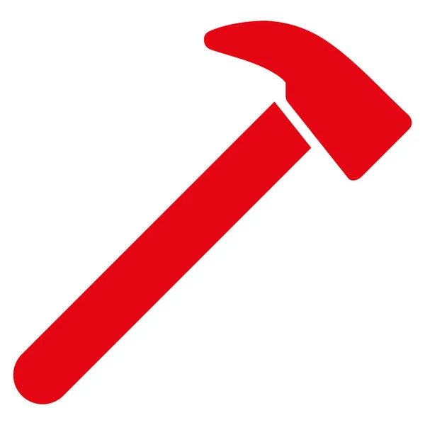 Hammer flache Vektorsymbole — Stockvektor