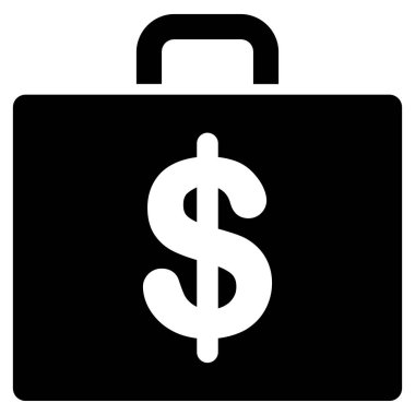 Muhasebe büyük düz vektör simgesi