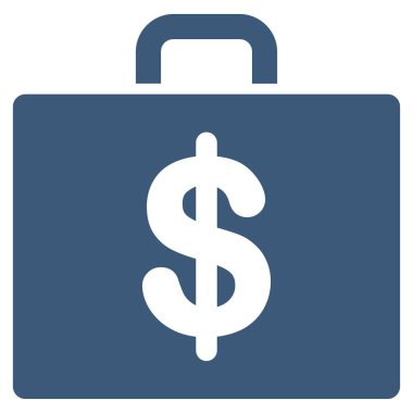 Muhasebe büyük düz vektör simgesi