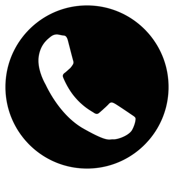 Telefonnummer flaches Vektor-Symbol — Stockvektor