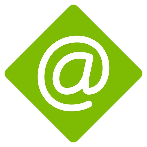 E-Mail flache Vektorsymbol — Stockvektor