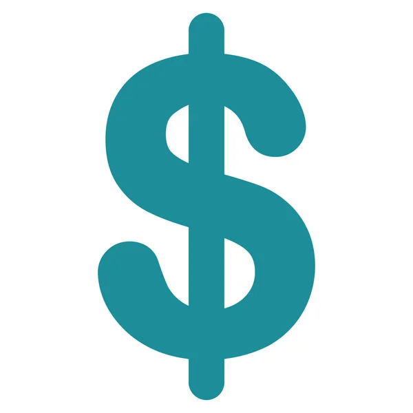 Dollar Flat Vector Icon — Stock Vector